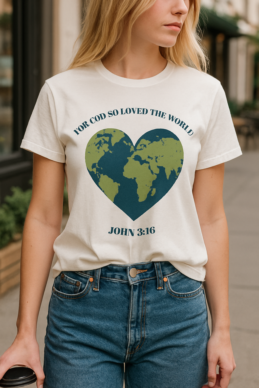 “For God So Loved The World” T-Shirt (Unisex)